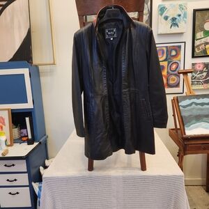 Vera Pelle Black Leather Jacket
